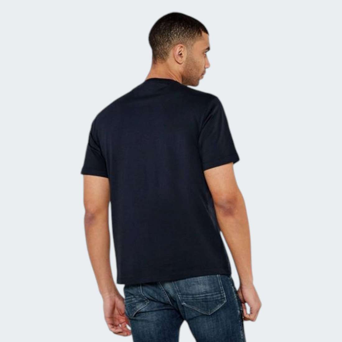 T-SHIRT GUESS GJ SS CN REG CHEST STRIPE A71W
