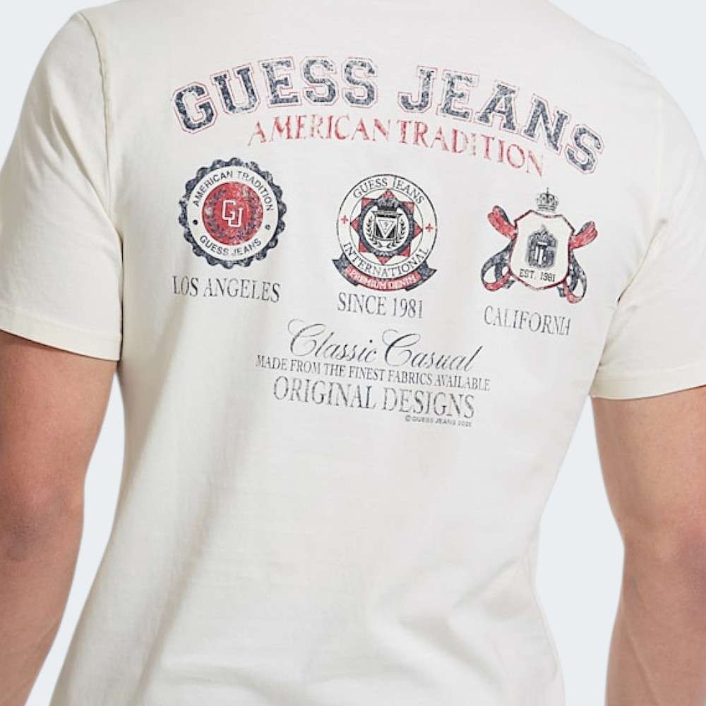 TSHIRT GUESS GJ SLIM FRONT BACK LOGO