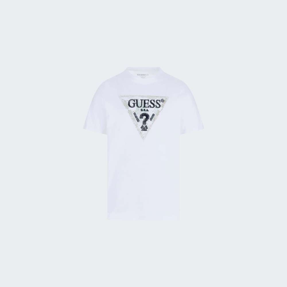 TSHIRT GUESS CN TRAINGLE