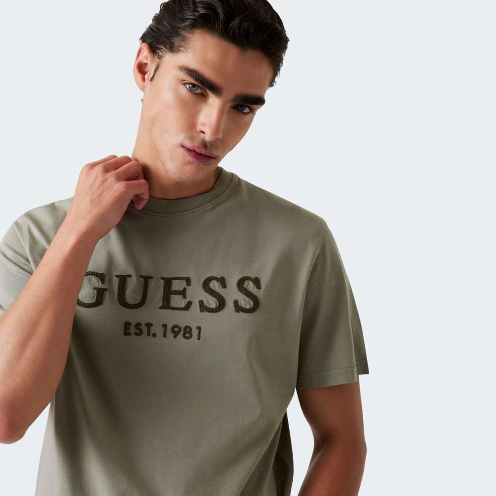 TSHIRT GUESS SS CN BOX LOGO