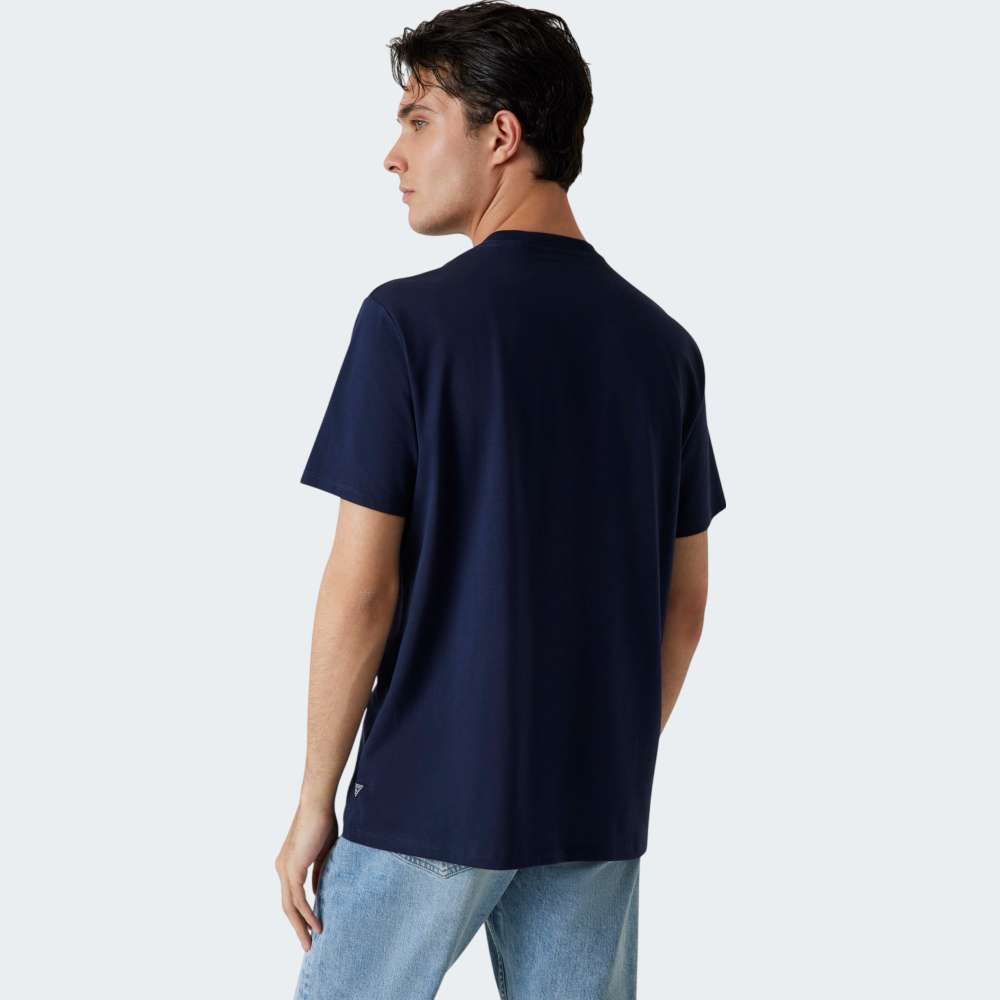  TSHIRT GUESS SS BSC EMBOSSED LOGO