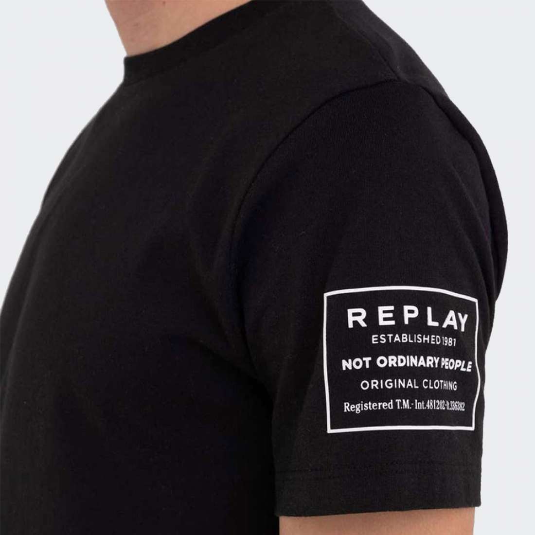 TSHIRT REPLAY BASIC JERSEY 098