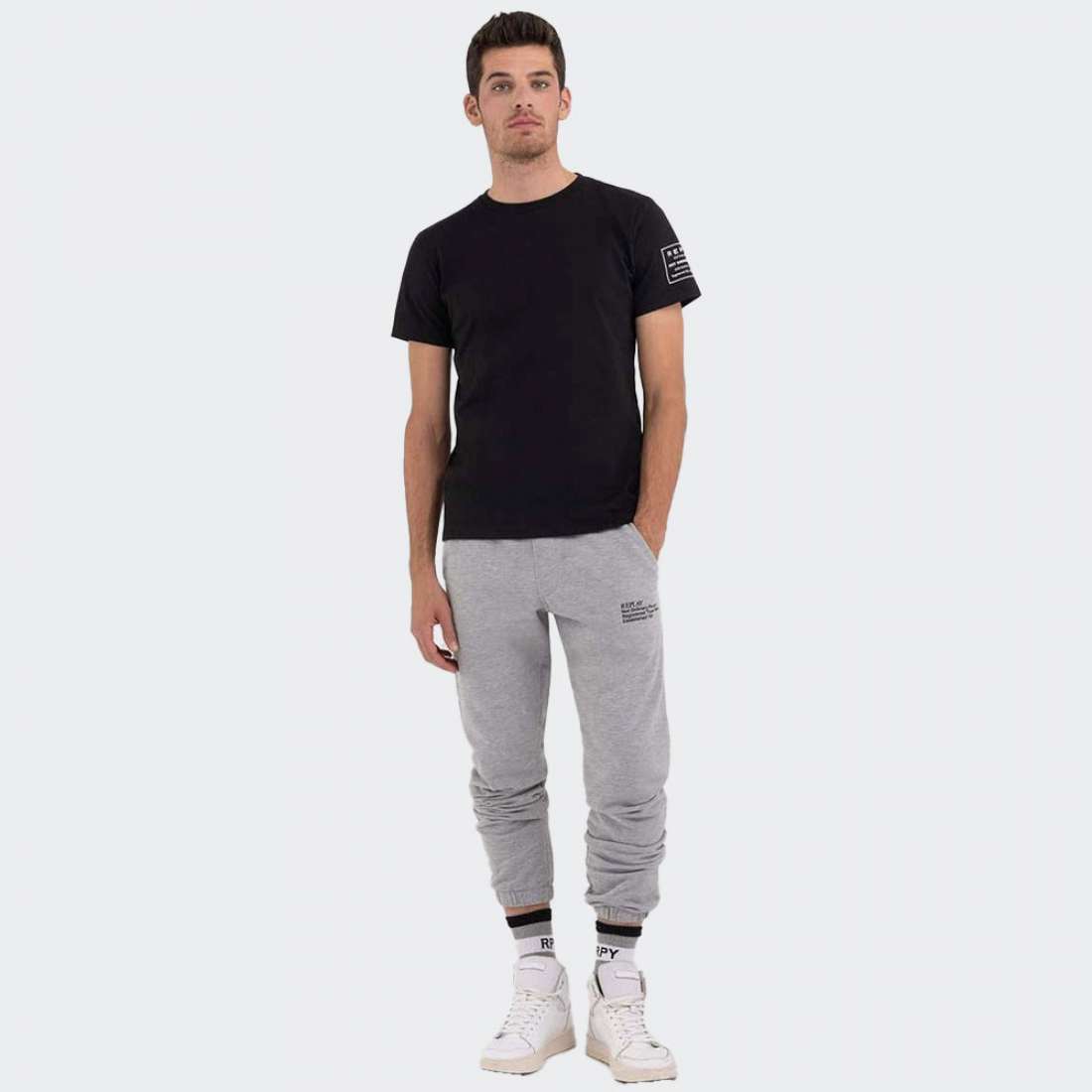 TSHIRT REPLAY BASIC JERSEY 098