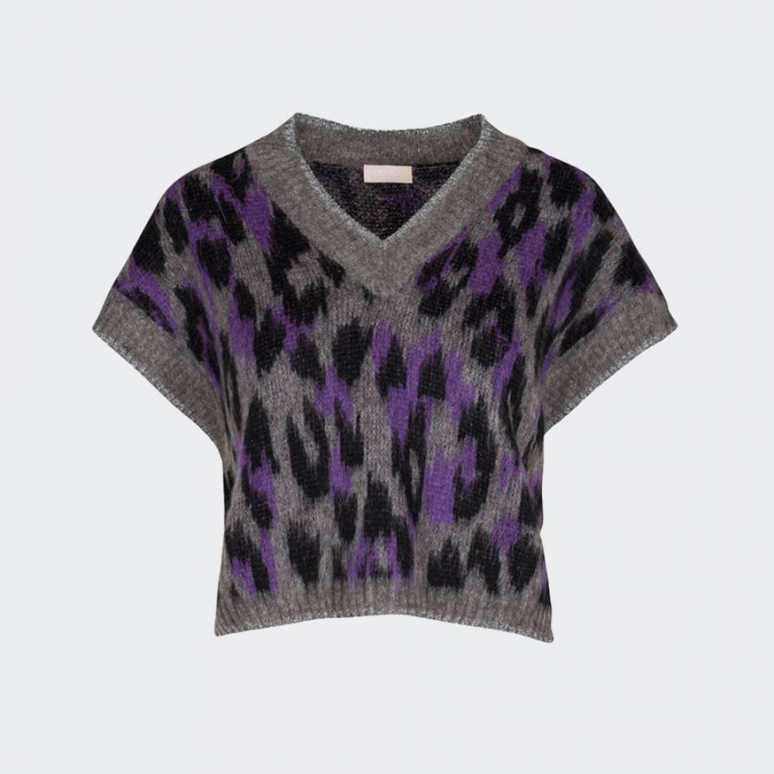 BLUSA LIU JO ANIMAL PRINT STRONG MACULA