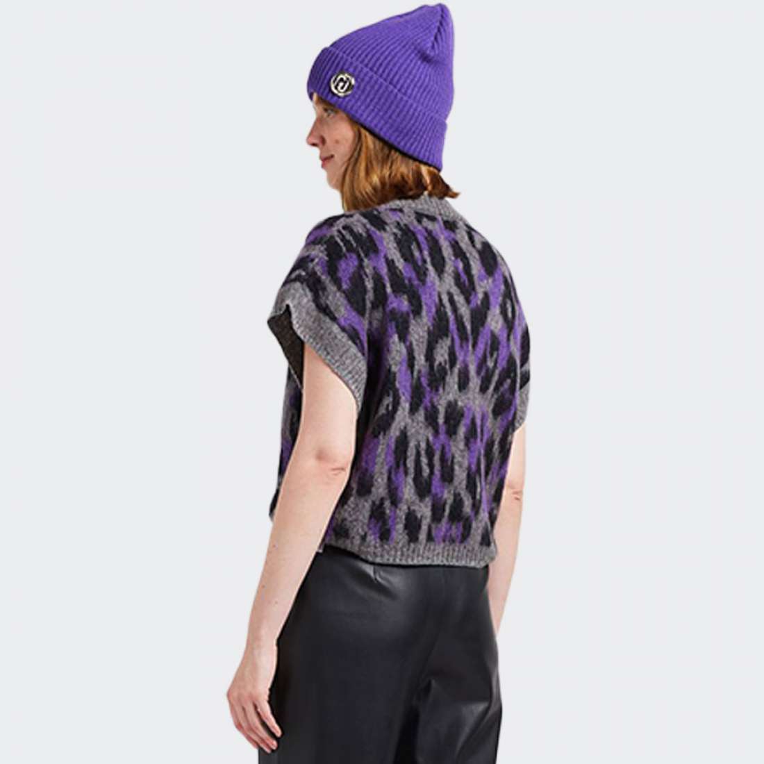 BLUSA LIU JO ANIMAL PRINT STRONG MACULA