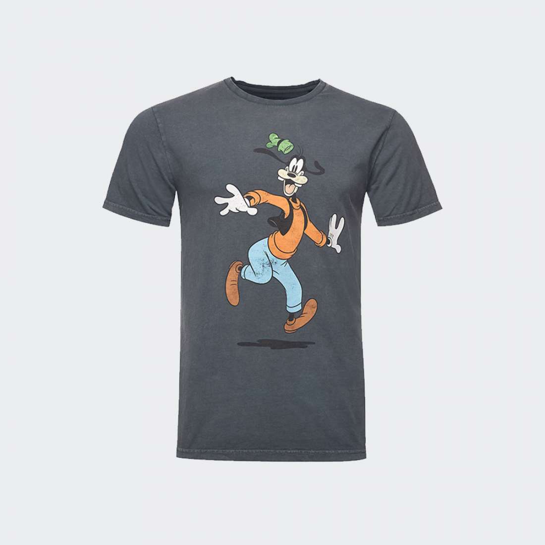 TSHIRT RECOVERED GOOFY SIDE PROFILE HOMEM CHARCOAL