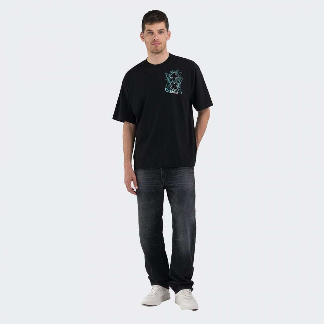 T-SHIRT REPLAY MMG349 098