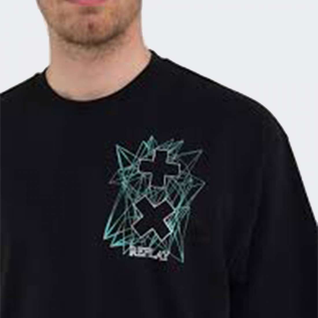 T-SHIRT REPLAY MMG349 098