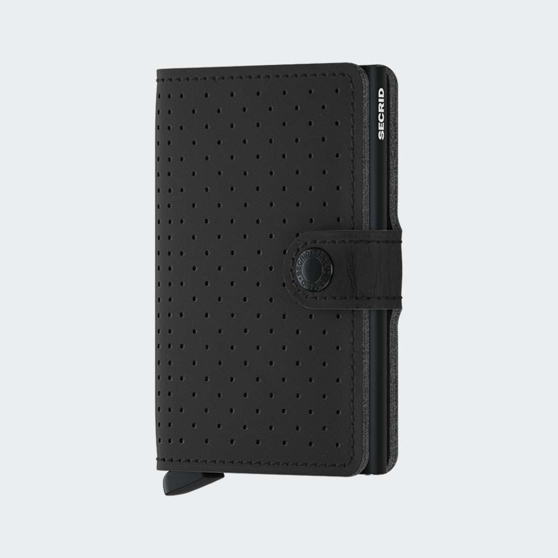 CARTEIRA SECRID MINIWALLET PERFORATED BLACK