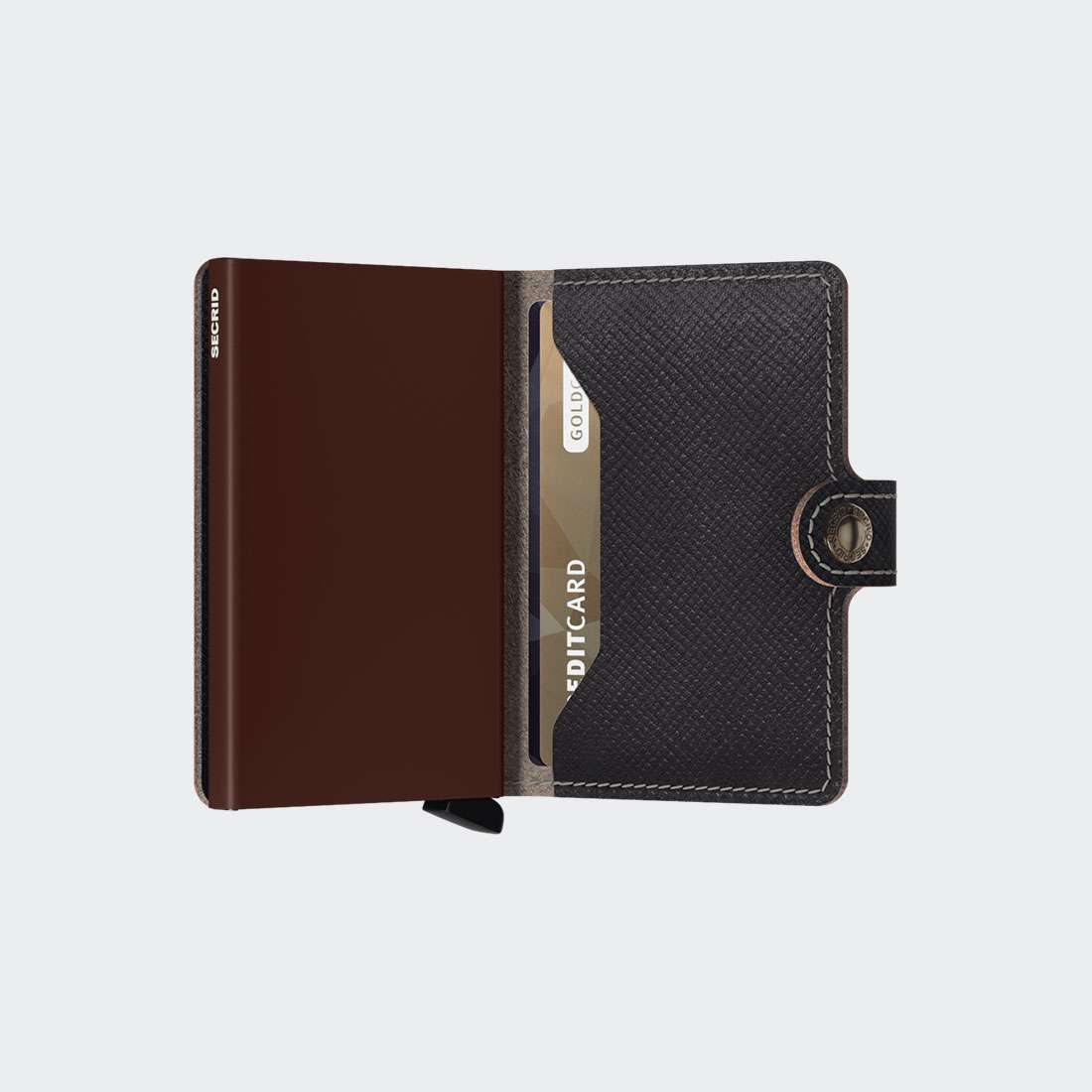 CARTEIRA SECRID MINIWALLET BROWN