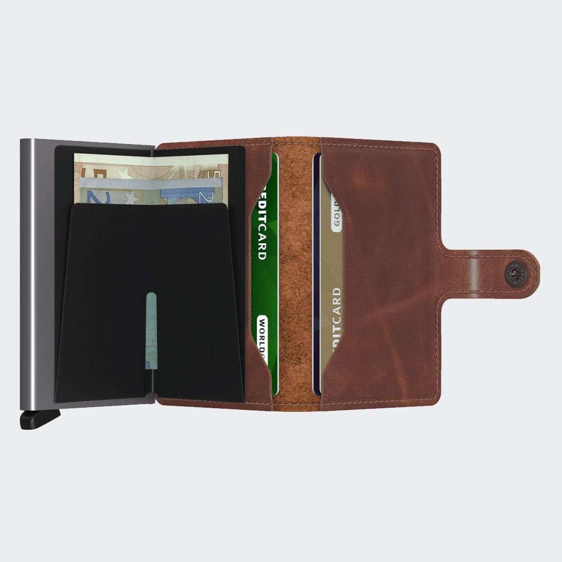 CARTEIRA SECRID MINIWALLET VINTAGE BROWN