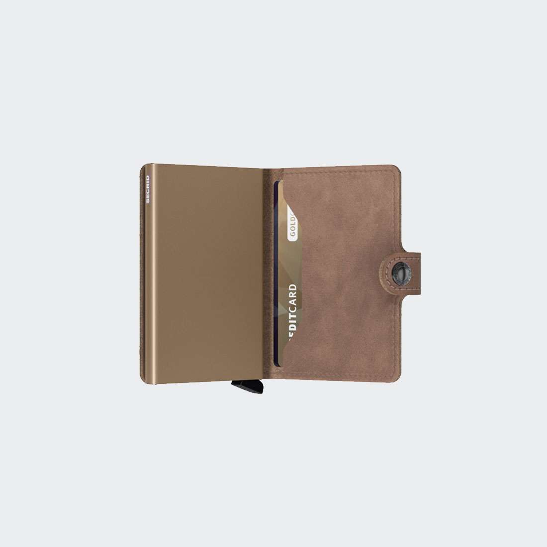 CARTEIRA SECRID MINIWALLET VINTAGE TAUPE