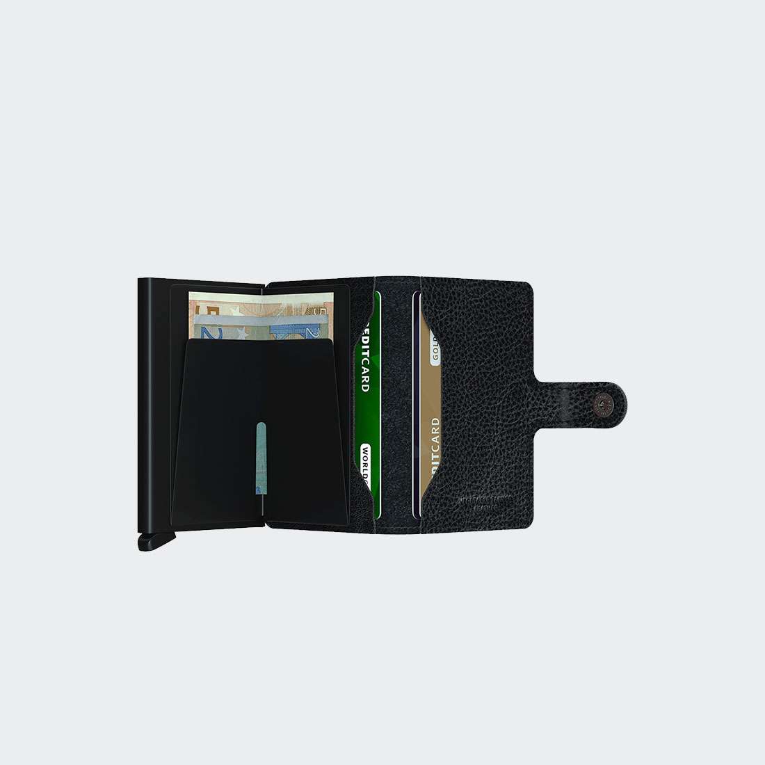 CARTEIRA SECRID MINIWALLET VEG BLACK