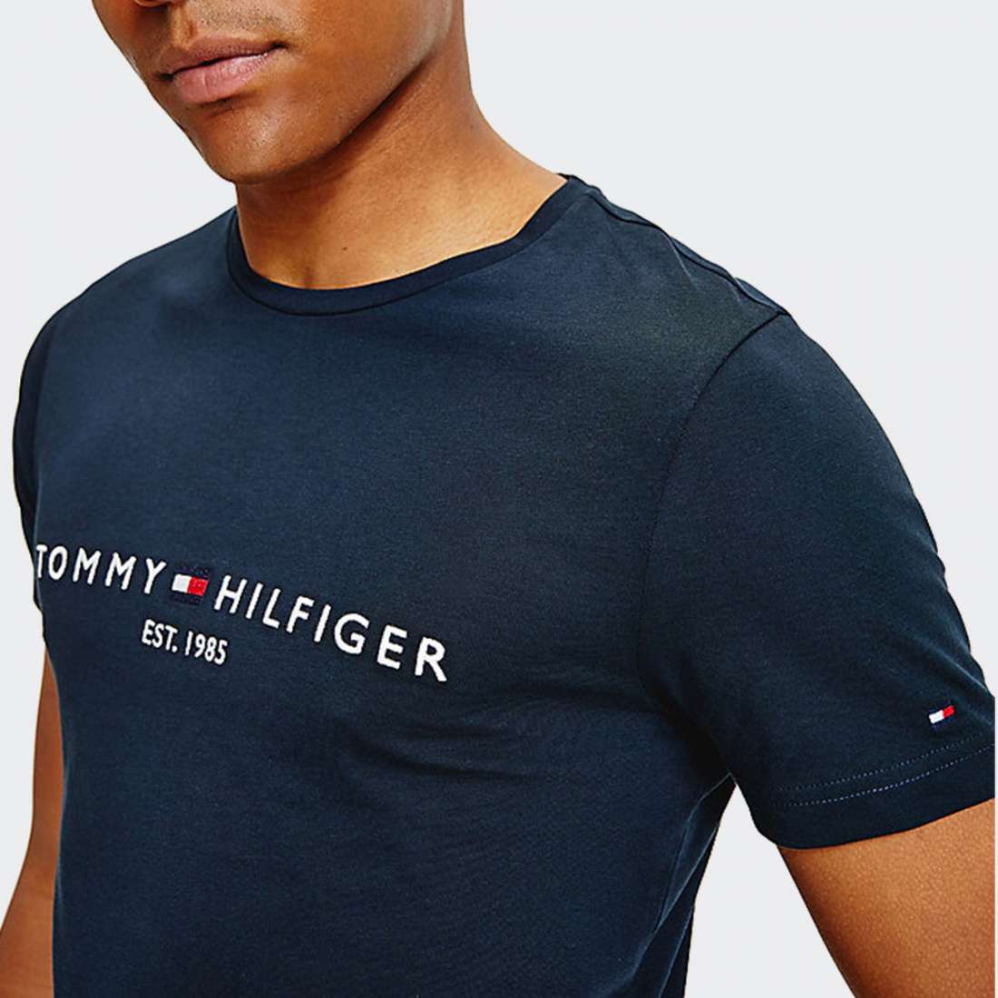 TSHIRT TOMMY HILFIGER LOGO SKY CAPTAIN