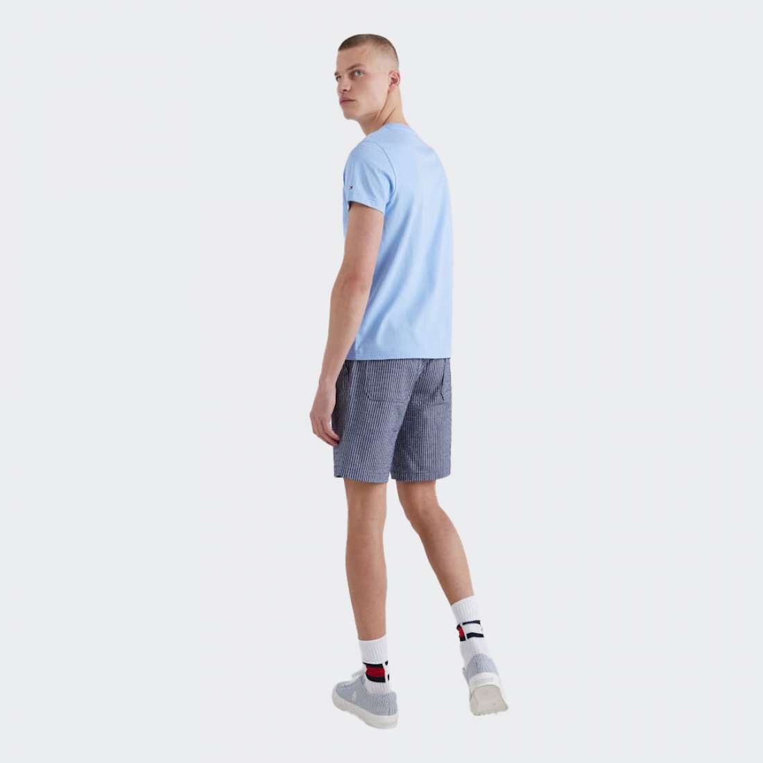 TSHIRT TOMMY HILFIGER LOGO VESSEL BLUE