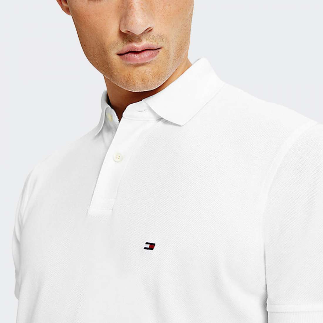 POLO TOMMY HILFIGER 1985 ESSENTIAL WHITE