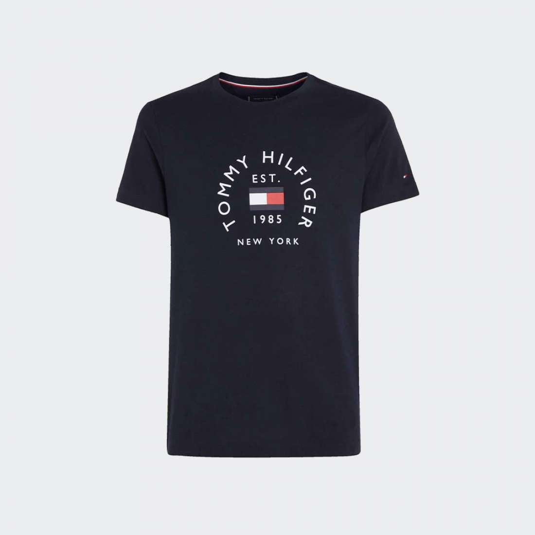 TSHIRT TOMMY HILFIGER FLAG ARCH DESERT SKY
