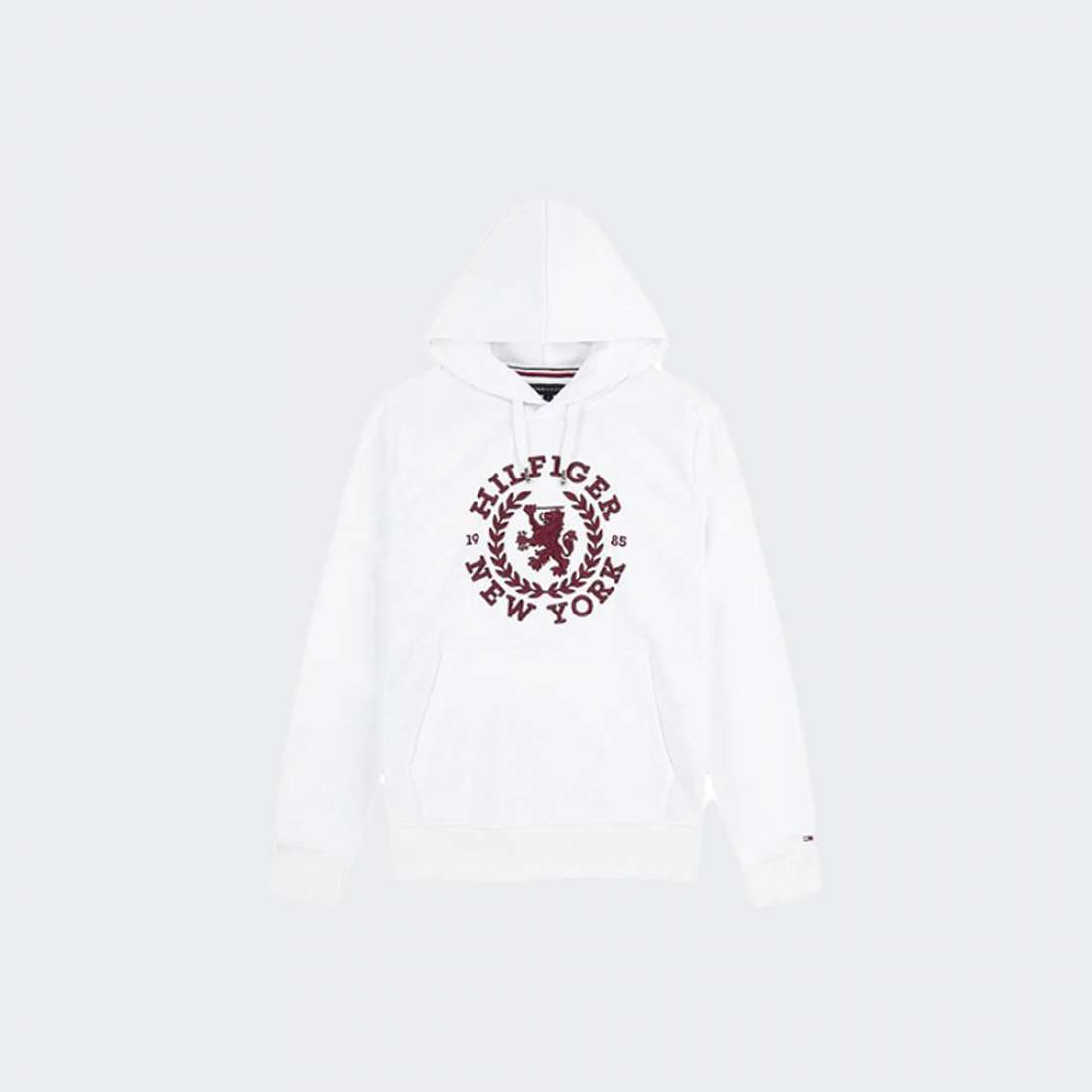 HOODIE TOMMY HILFIGER BIG ICON CREST WHITE