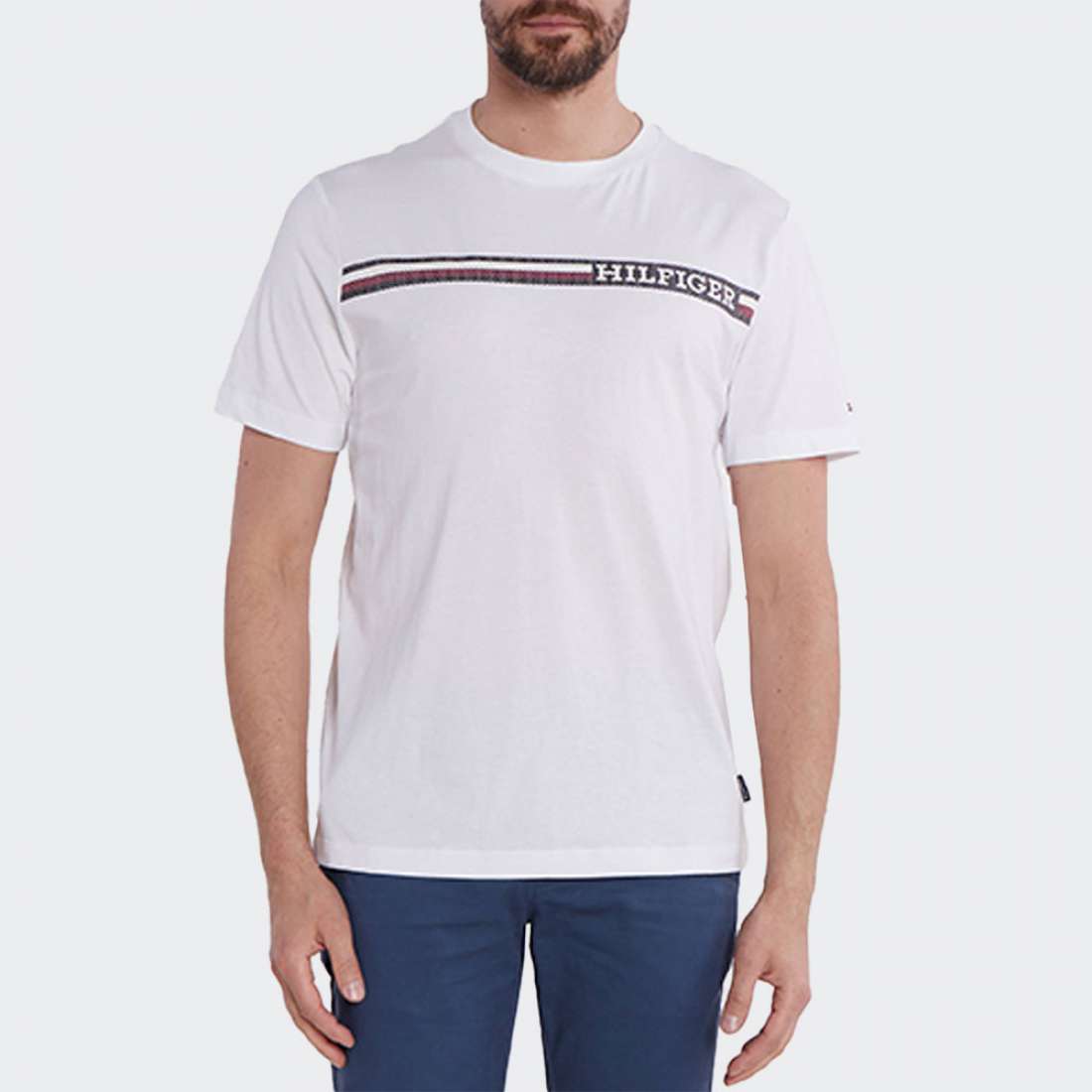 TSHIRT TOMMY HILFIGER MONOTYPE WHITE