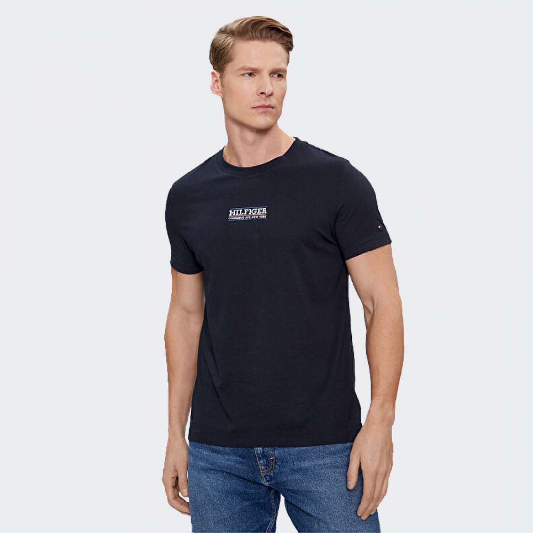 TSHIRT TOMMY HILFIGER SMALL HILFIGER DESERT SKY