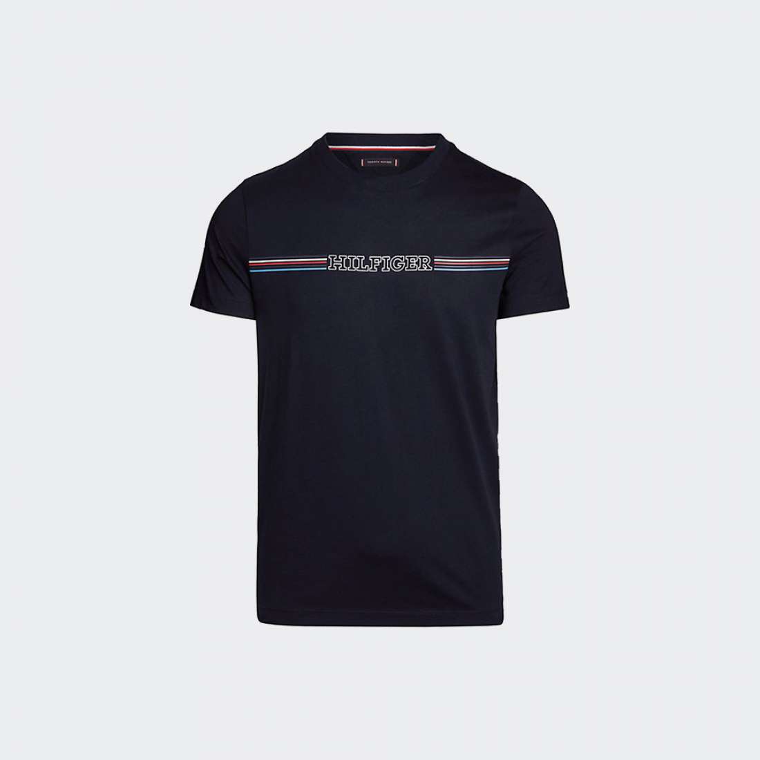 TSHIRT TOMMY HILFIGER STRIPE CHEST DESERT SKY