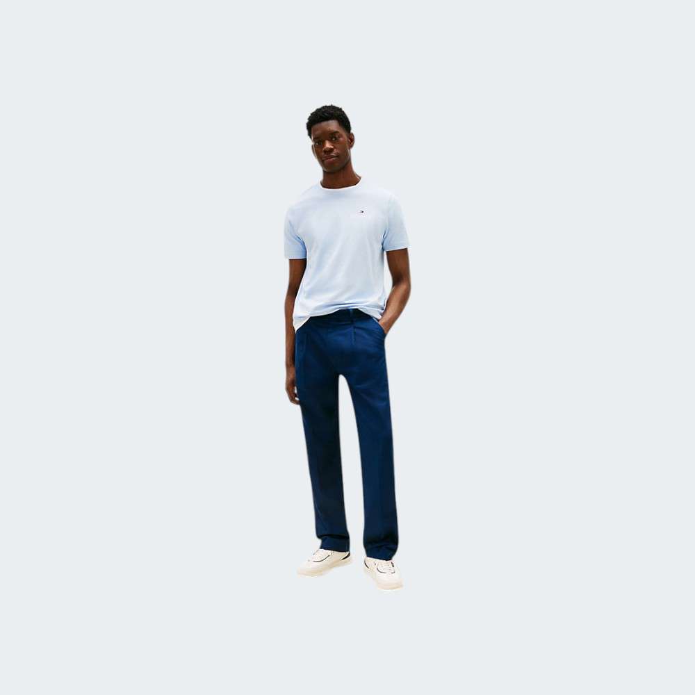 TSHIRT TOMMY HILFIGER STACK BREEZY BLUE