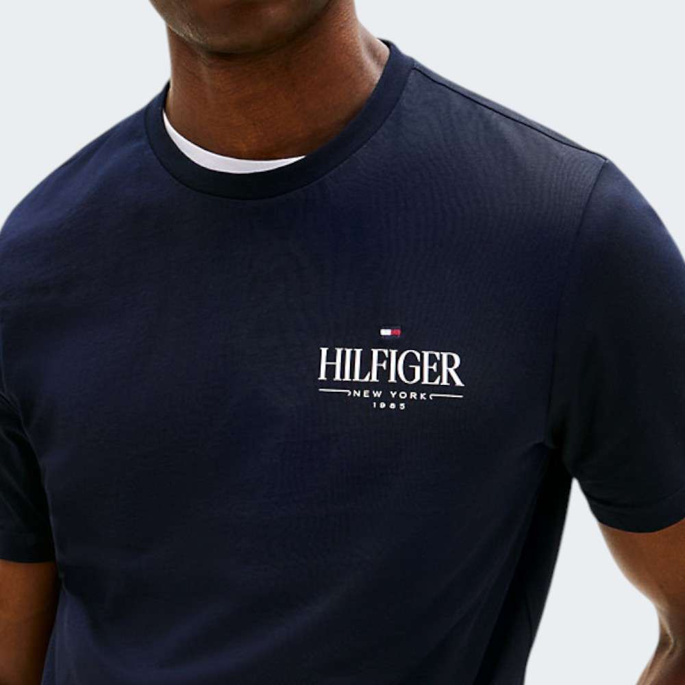 TSHIRT TOMMY HILFIGER STACK DESERT SKY