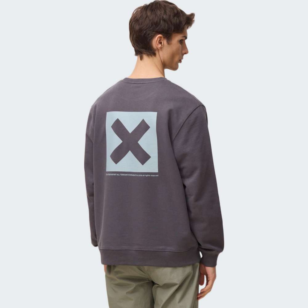 SWEATSHIRT BLUE BANANA NATURE