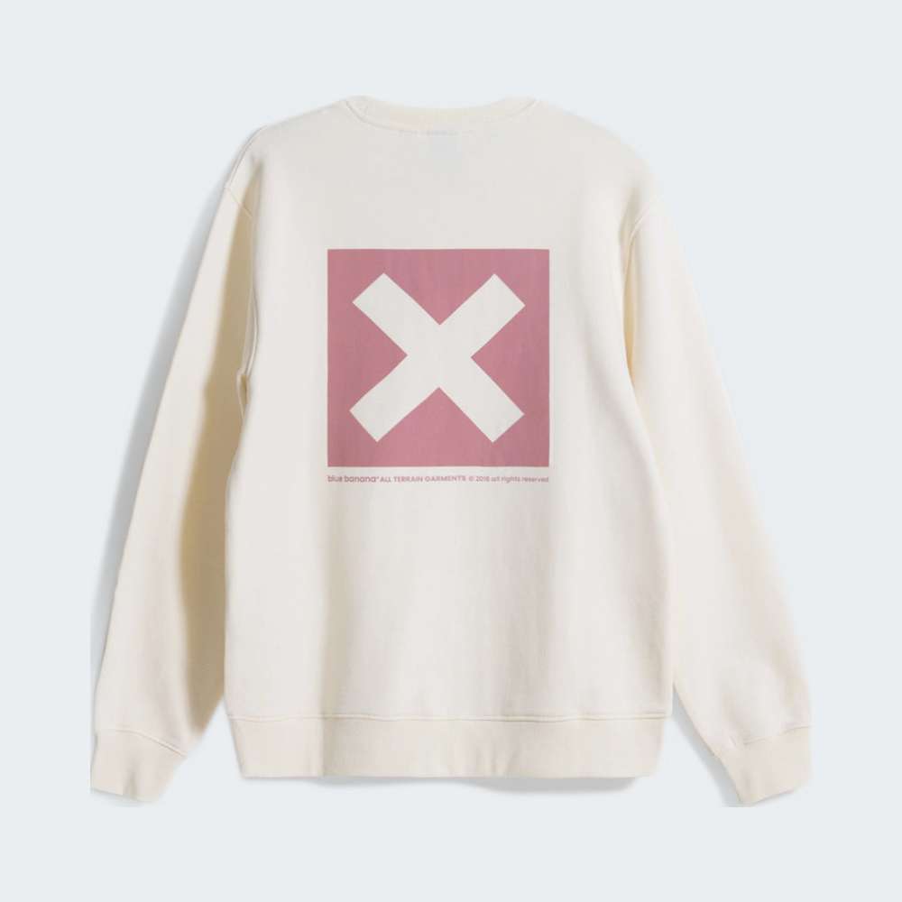 SWEATSHIRT BLUE BANANA NATURE