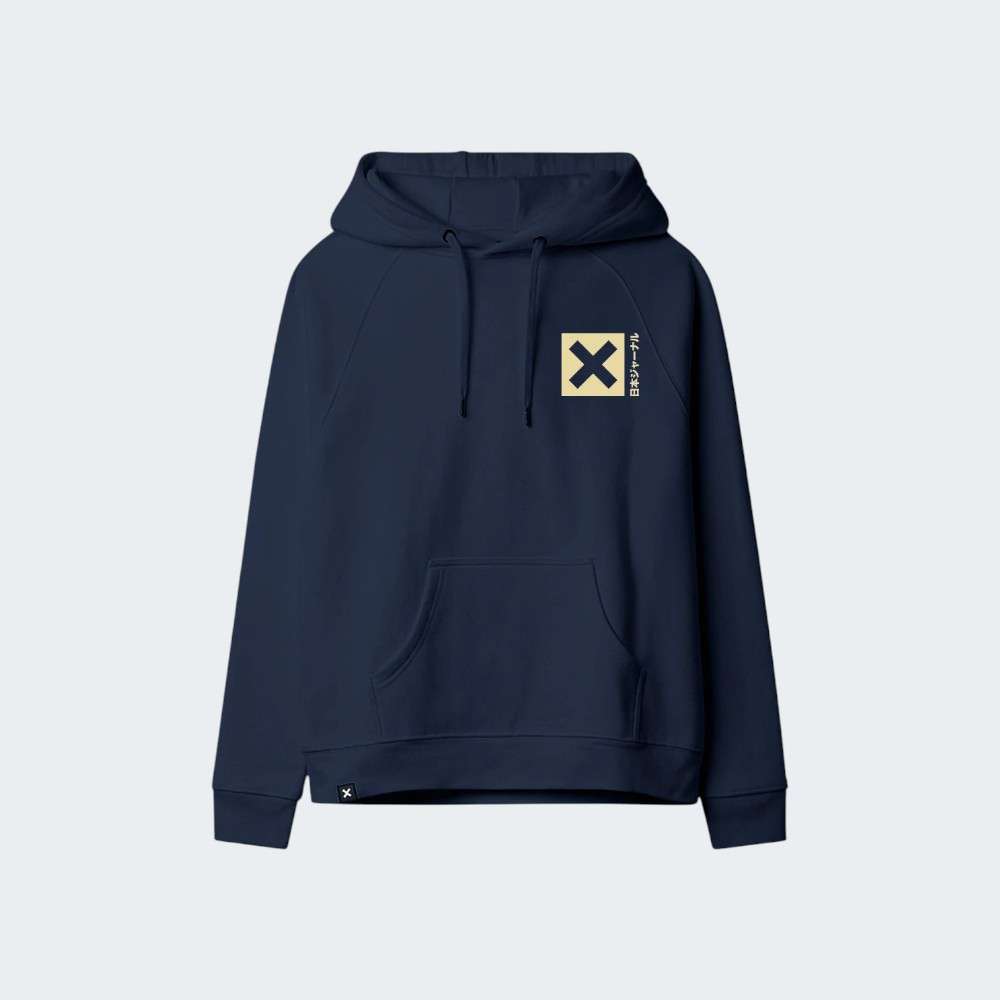 HOODIE BLUE BANANA NATURE