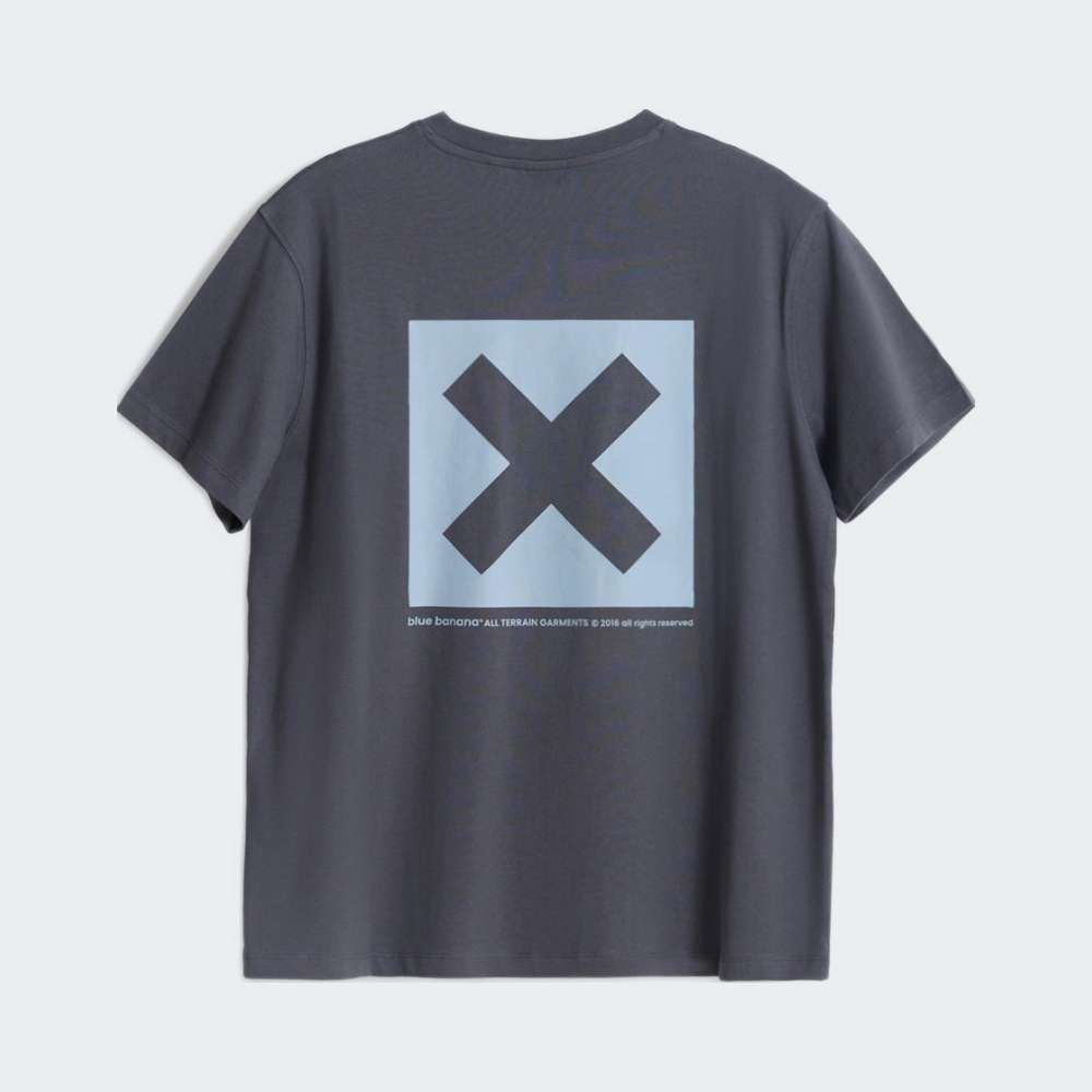 TSHIRT BLUE BANANA NATURE