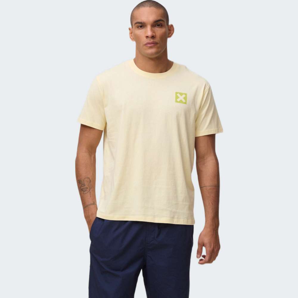 TSHIRT BLUE BANANA NATURE