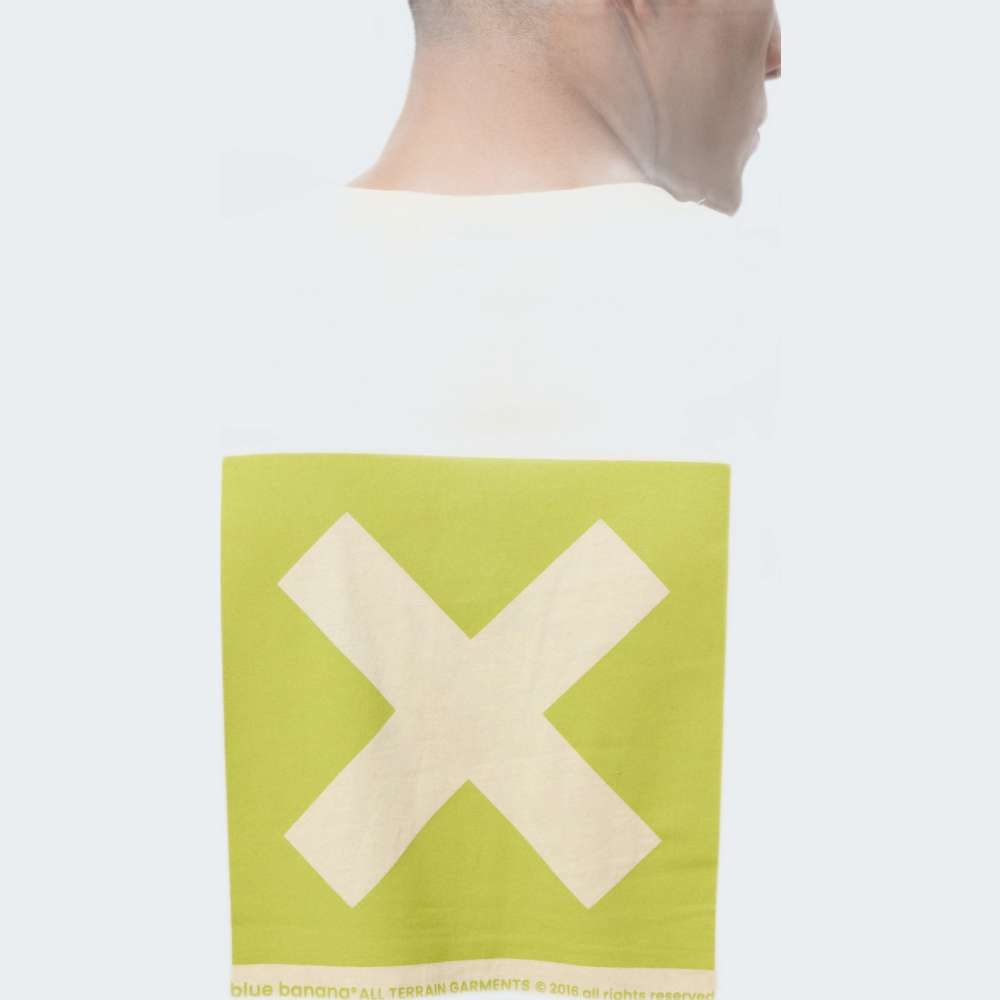 TSHIRT BLUE BANANA NATURE