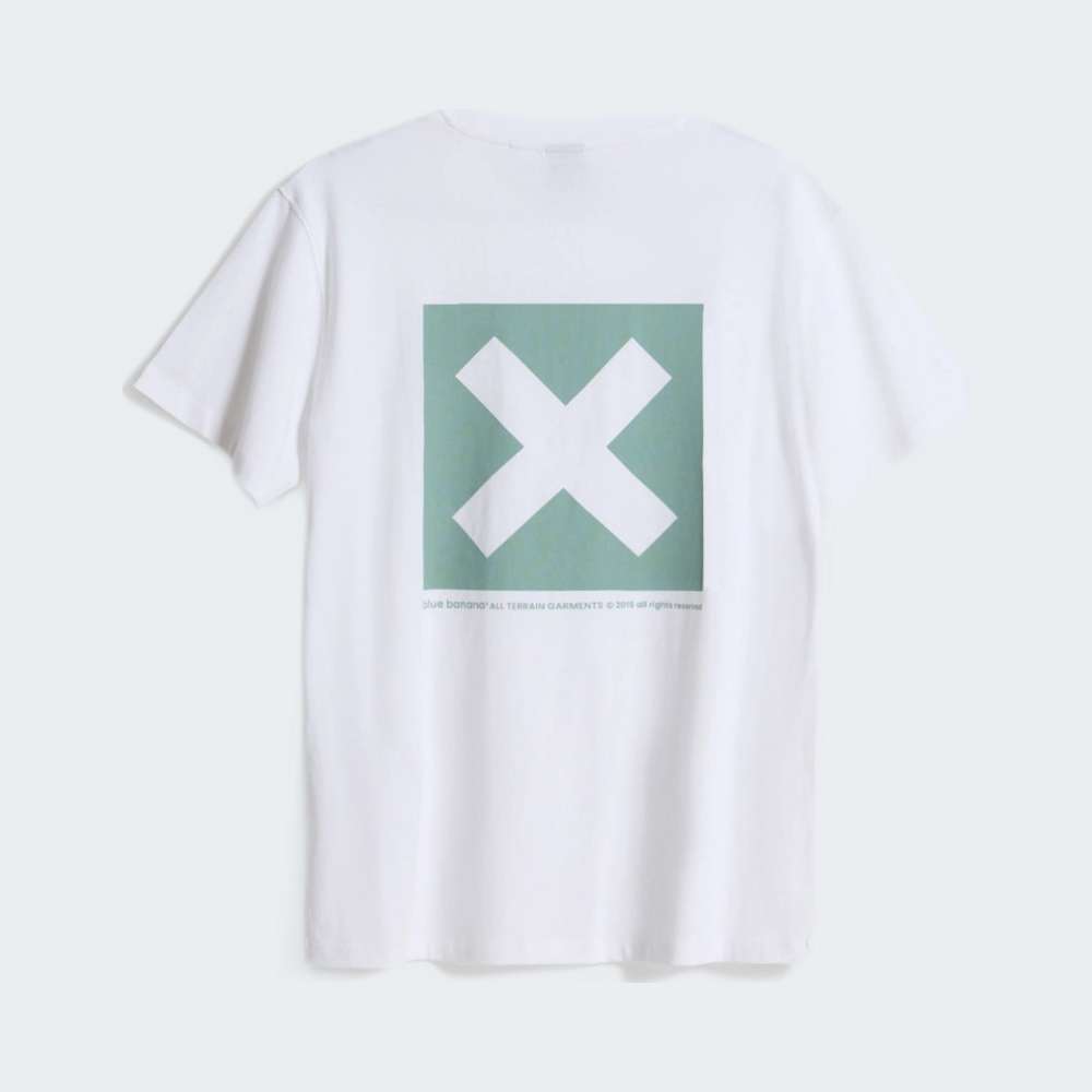 TSHIRT BLUE BANANA NATURE