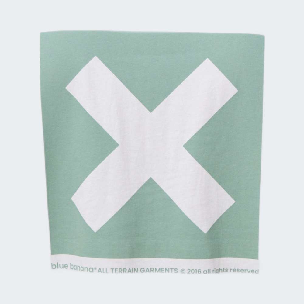 TSHIRT BLUE BANANA NATURE