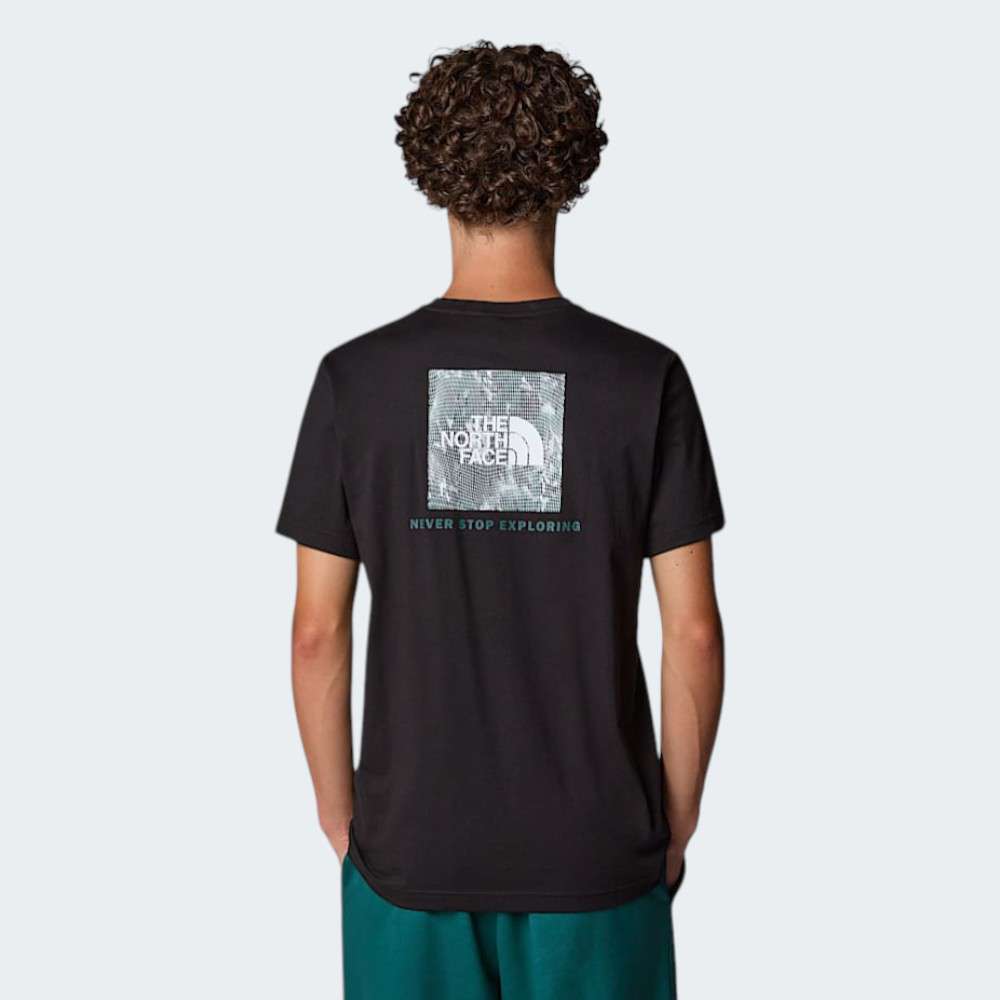TSHIRT THE NORTH FACE BOX NSE WOODLAND GREEN/TNF BLACK