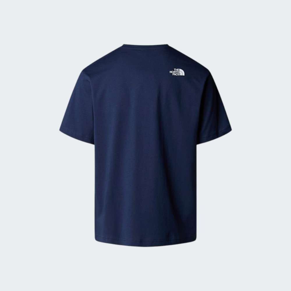 TSHIRT THE NORTH FACE MOUNTAIN LOGO SUMMIT NAVY
