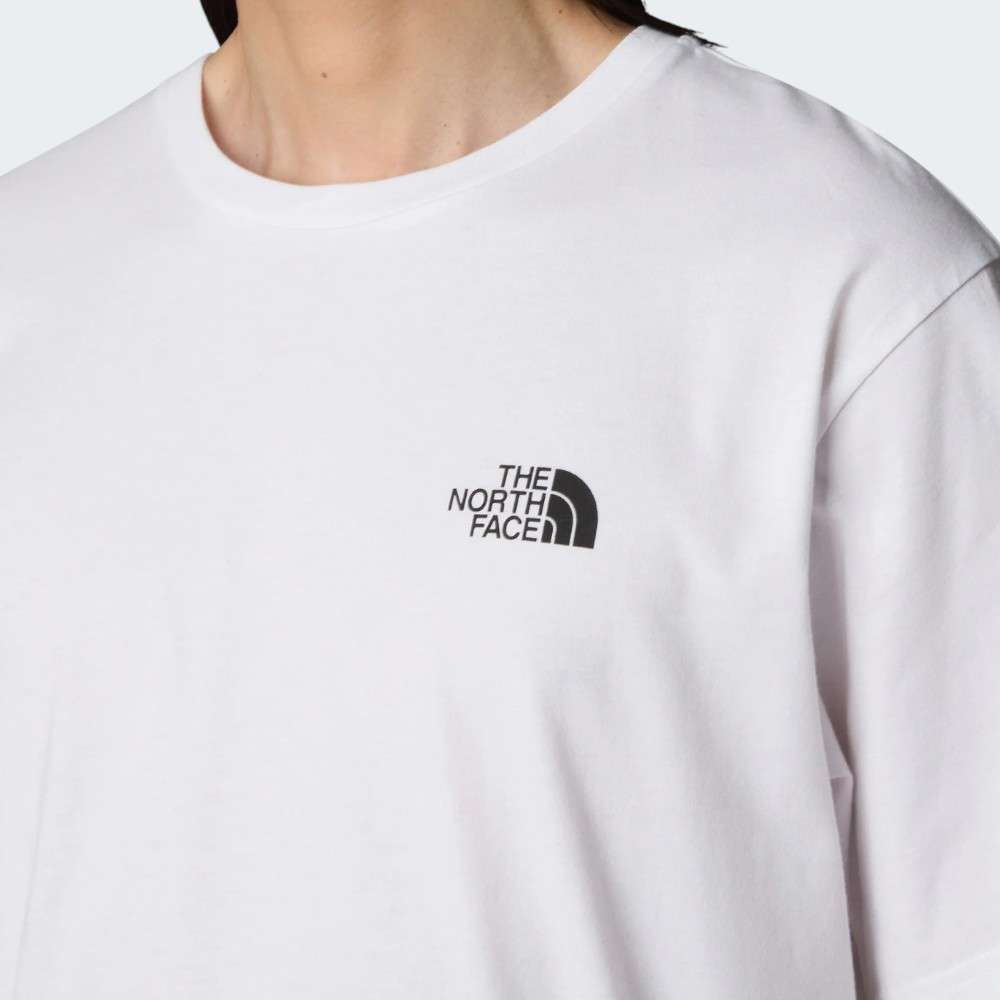 TSHIRT THE NORTH FACE MOUNTAIN SKETCH TNF WHITE