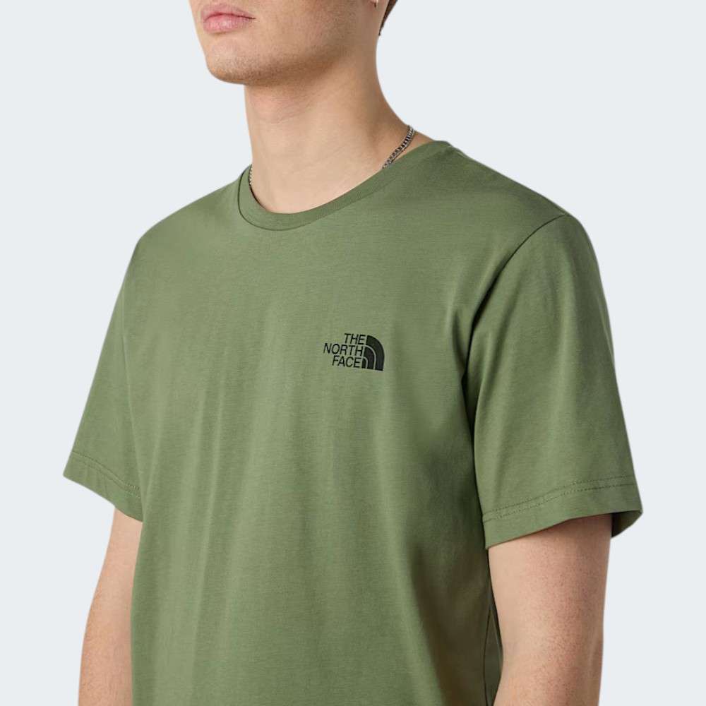 TSHIRT THE NORTH FACE HALF DOME PHOTO BARK MIST