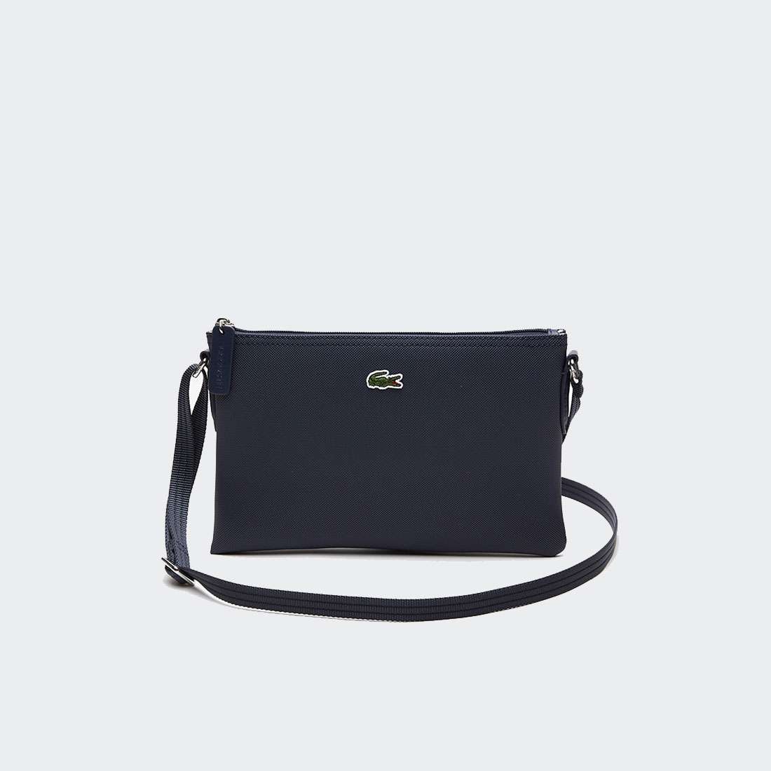 MALA LACOSTE L 12 12 FLAT PURSE NF1887PO ECLIPSE