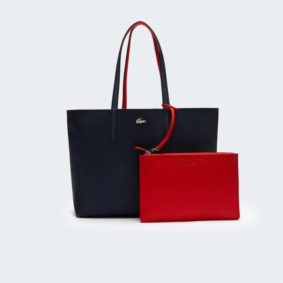 MALA LACOSTE ANNA REVERSIBLE SHOPPING BAG MARINE