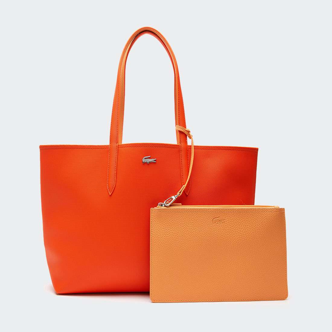 MALA LACOSTE SHOPPING ANNA NF2142AA-J18 FLAME PUMPKIN