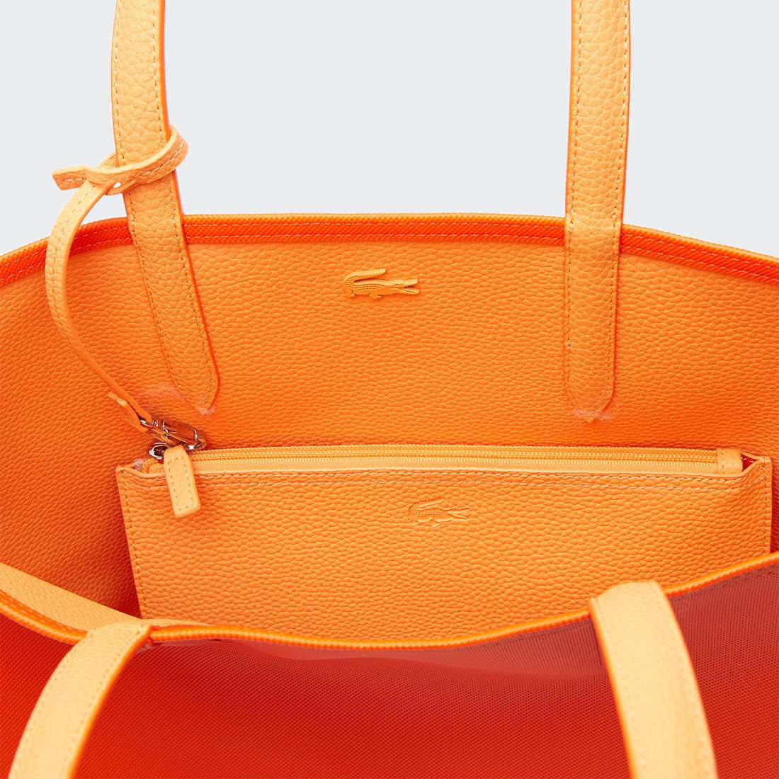 MALA LACOSTE SHOPPING ANNA NF2142AA-J18 FLAME PUMPKIN