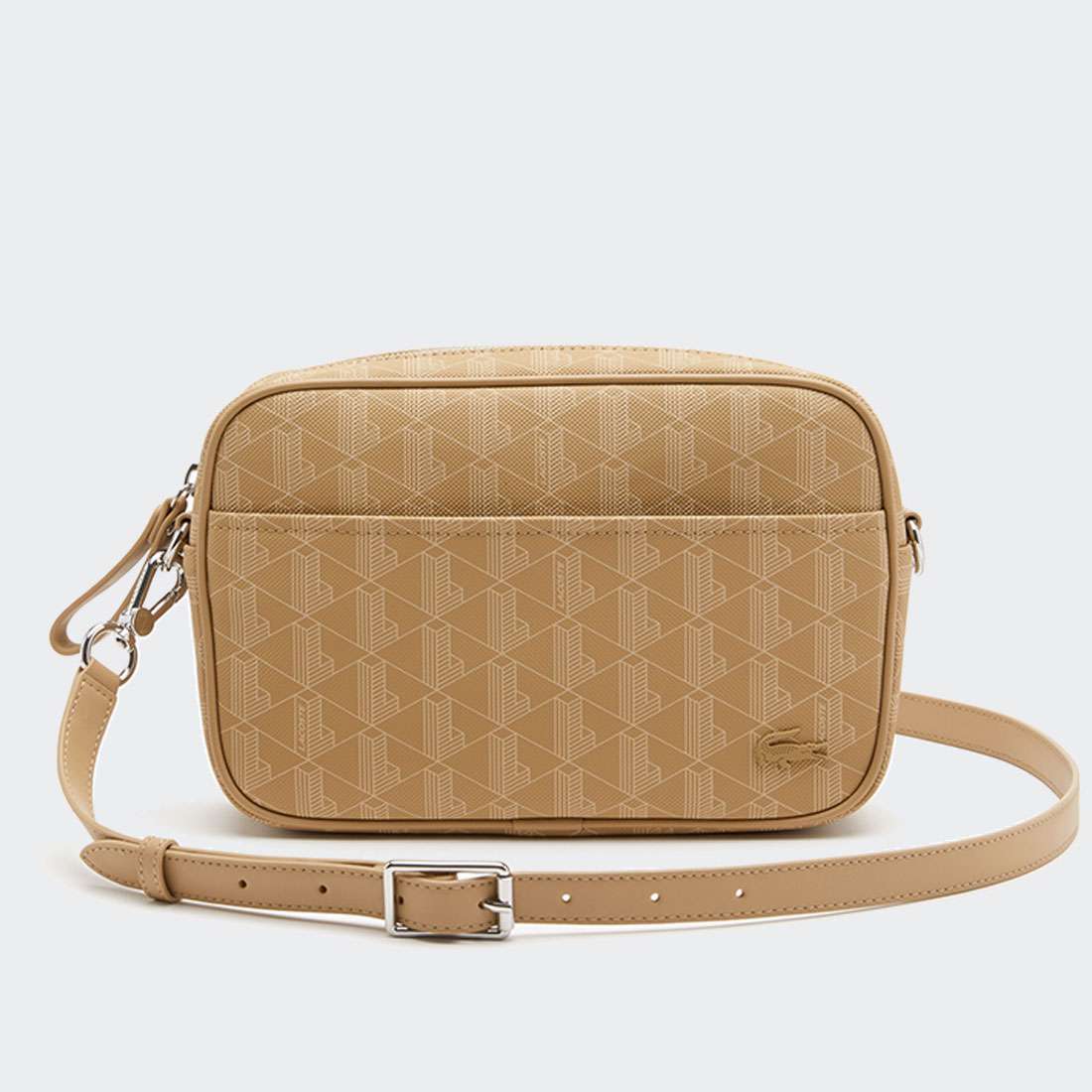 MALA LACOSTE MONOGRAM VIENNOIS BEIGE