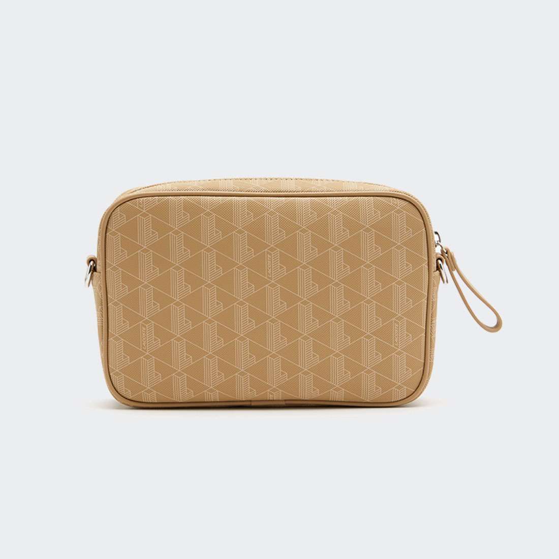 MALA LACOSTE MONOGRAM VIENNOIS BEIGE