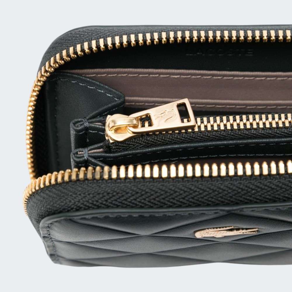 CARTEIRA LACOSTE CROCODELLE PUFFED