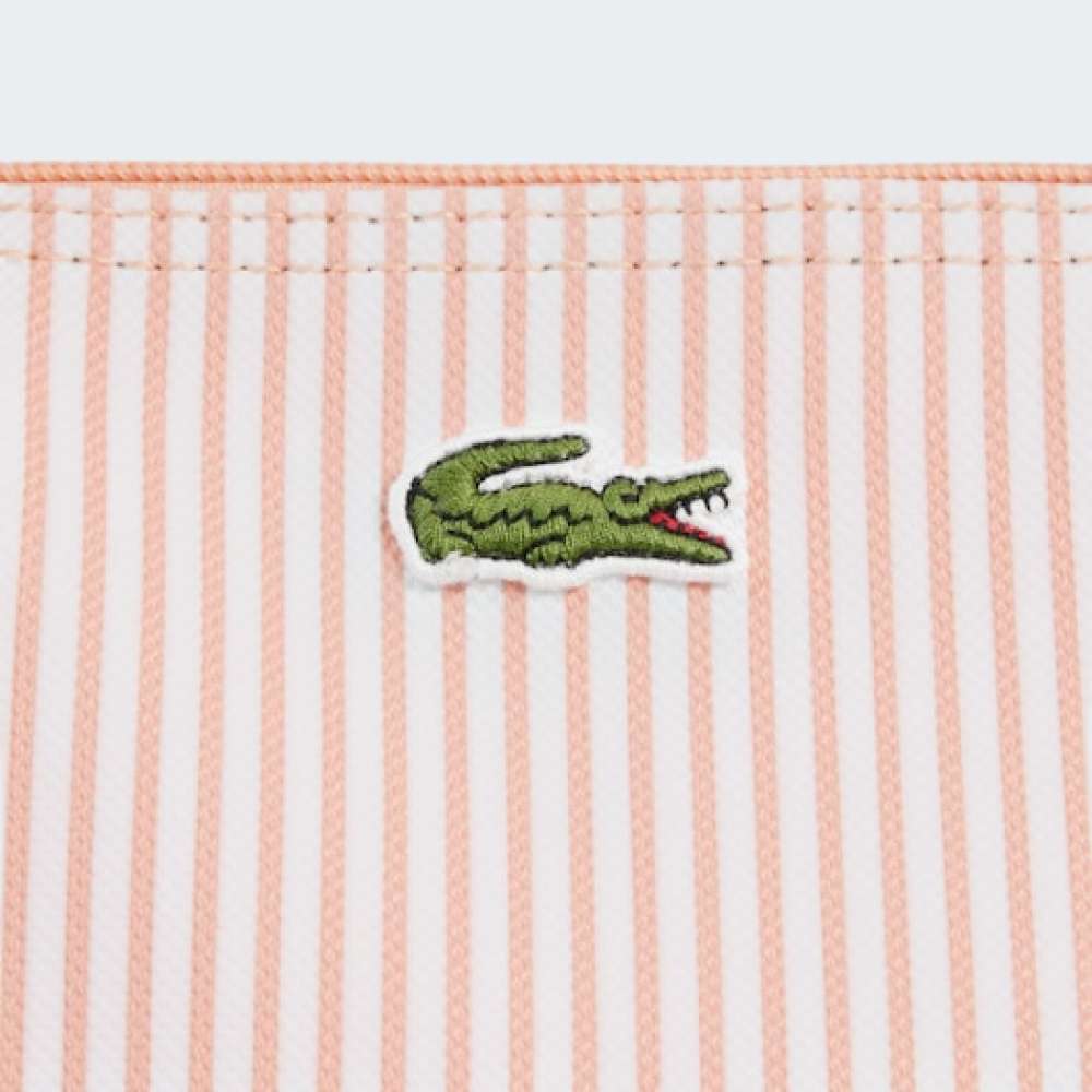 MALA LACOSTE L.12.12 CONCEPT SHOPPING STRIPE PRINT