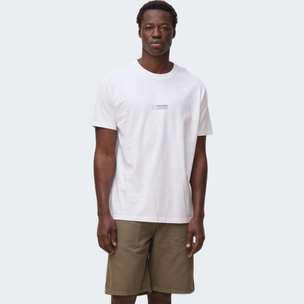 TSHIRT BLUE BANANA NOTE