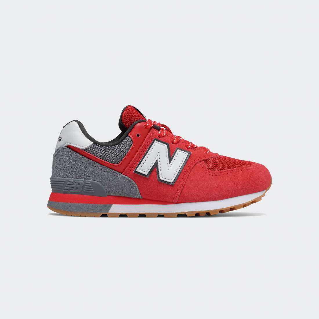 NEW BALANCE 574 TEAM RED/LEAD