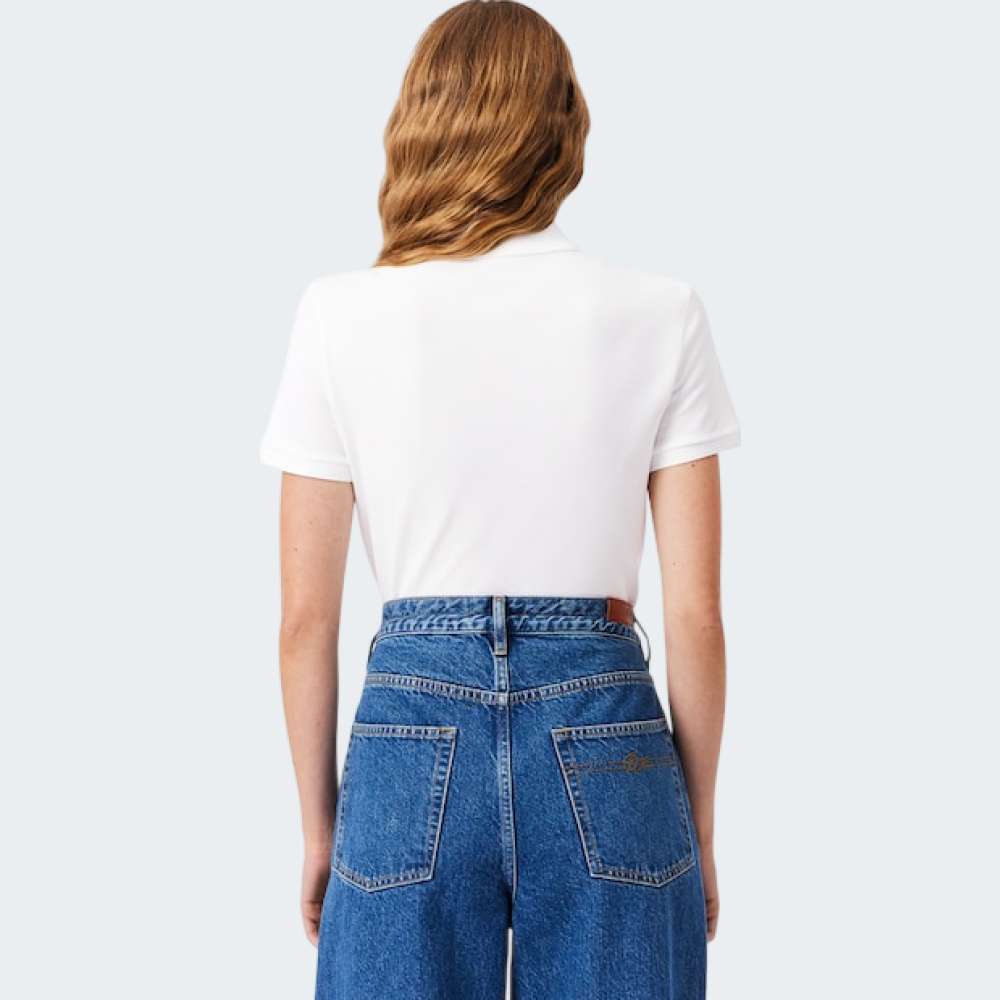 POLO LACOSTE WHITE